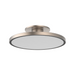 WAC FM-250811 Twist-N-Lite 1-lt 11" LED Outdoor Direct Semi-Flush, 5CCT - Brushed Nickel