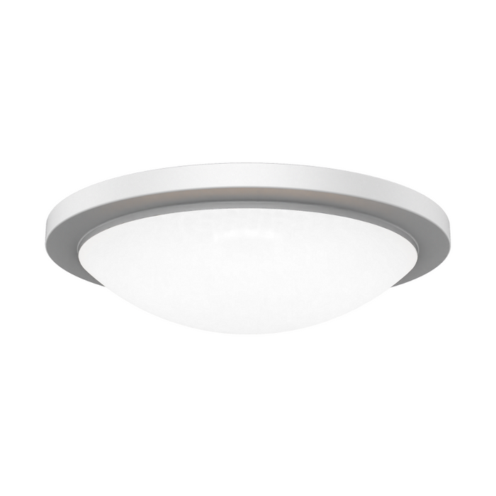 WAC FM-252218 Dew 1-lt 18" LED Outdoor Ceiling and Wall Mount, 5CCT - White