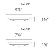 WAC FM-306 Disc 7" LED Flush Mount, 3000K