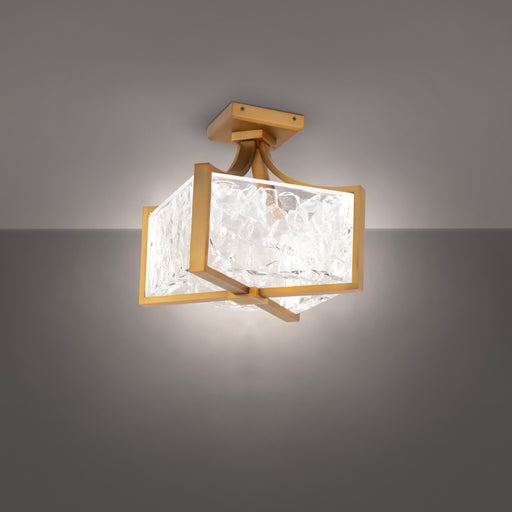 Modern Forms FM-32112 Emblem 1-lt 11" LED Semi Flush Mount