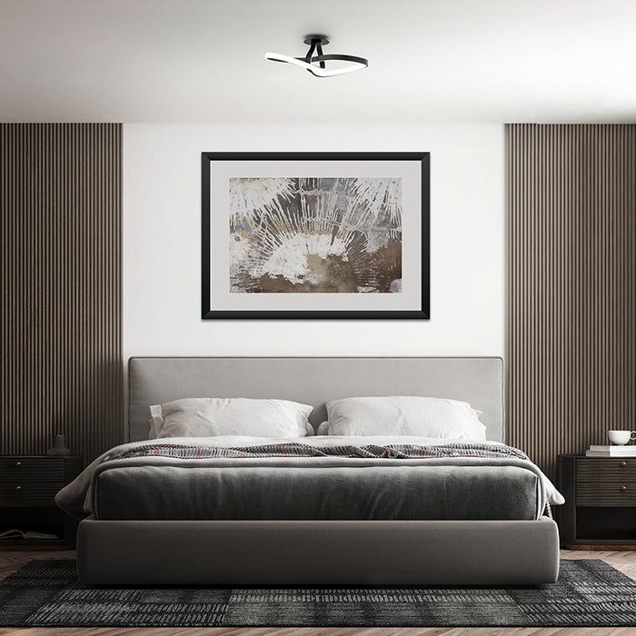 dweLED FM-35424 Mobius 1-lt 24" LED Flush Mount