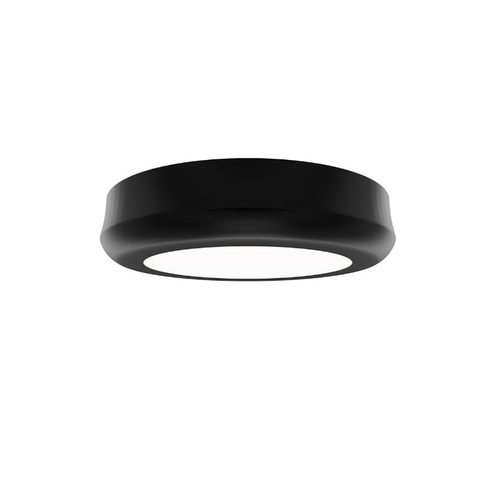 dweLED FM-37505 Parthenon 1-lt 5" LED Flush Mount - Black
