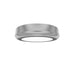 dweLED FM-37505 Parthenon 1-lt 5" LED Flush Mount - Brushed Nickel