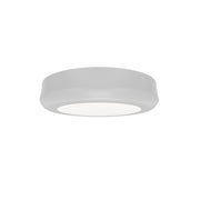 dweLED FM-37505 Parthenon 1-lt 5" LED Flush Mount - White