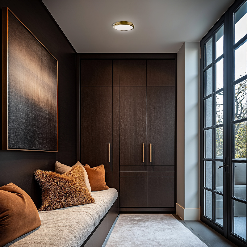 dweLED FM-37515 Parthenon 1-lt 15" LED Flush Mount