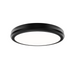 dweLED FM-37510 Parthenon 1-lt 10" LED Flush Mount - Black