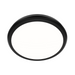 dweLED FM-37510 Parthenon 1-lt 10" LED Flush Mount - Black