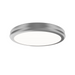 dweLED FM-37510 Parthenon 1-lt 10" LED Flush Mount - Brushed Nickel