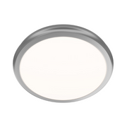 dweLED FM-37510 Parthenon 1-lt 10" LED Flush Mount - Brushed Nickel
