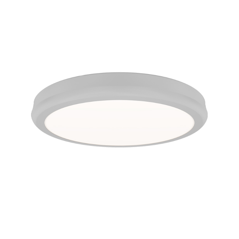 dweLED FM-37510 Parthenon 1-lt 10" LED Flush Mount - White
