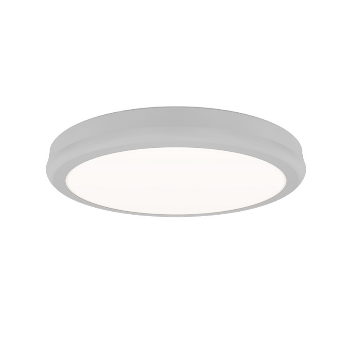 dweLED FM-37510 Parthenon 1-lt 10" LED Flush Mount - White
