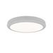 dweLED FM-37510 Parthenon 1-lt 10" LED Flush Mount - White
