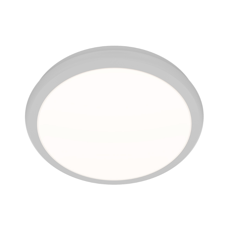 dweLED FM-37510 Parthenon 1-lt 10" LED Flush Mount - White