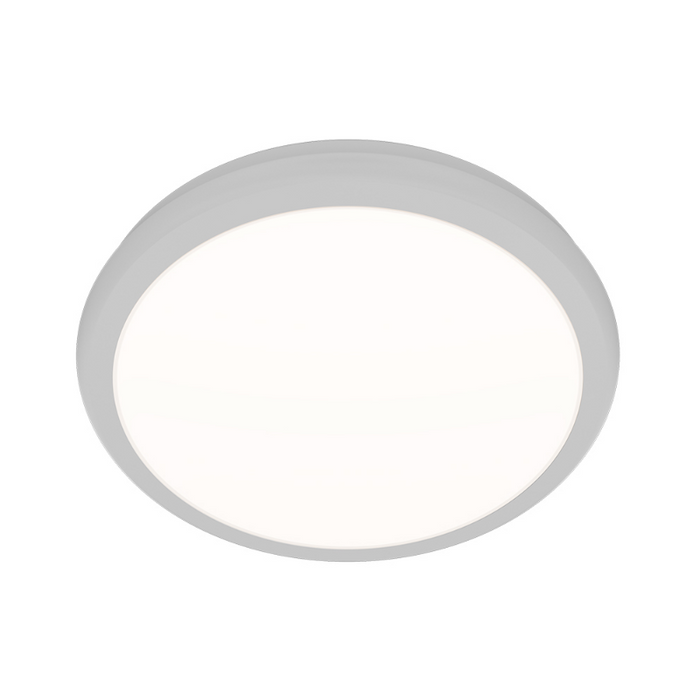 dweLED FM-37510 Parthenon 1-lt 10" LED Flush Mount - White
