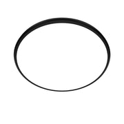 dweLED FM-37522 Parthenon 1-lt 22" LED Flush Mount - Black