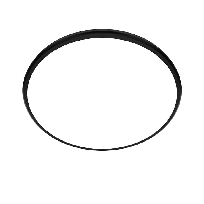 dweLED FM-37522 Parthenon 1-lt 22" LED Flush Mount - Black