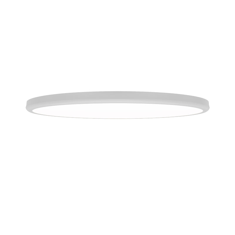 dweLED FM-37522 Parthenon 1-lt 22" LED Flush Mount - White