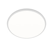 dweLED FM-37522 Parthenon 1-lt 22" LED Flush Mount - White