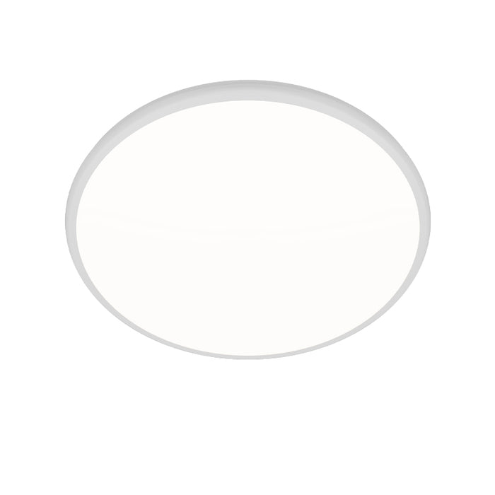 dweLED FM-37522 Parthenon 1-lt 22" LED Flush Mount - White