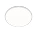 dweLED FM-37522 Parthenon 1-lt 22" LED Flush Mount - White