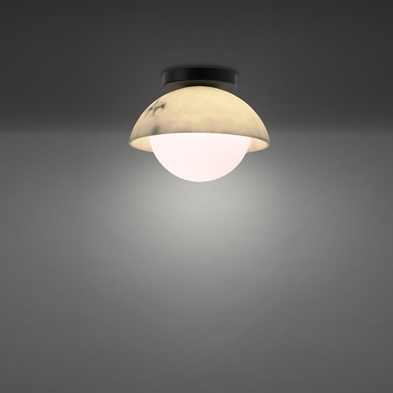 dweLED FM-43310 Moonstone 1-lt 10" LED Flush Mount