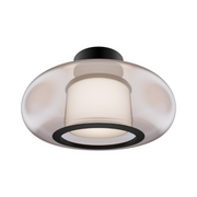 dweLED FM-48513 Doma 1-lt 14" LED Semi-Flush Mount
