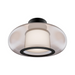 dweLED FM-48513 Doma 1-lt 14" LED Semi-Flush Mount