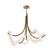 Modern Forms FM-50437 Parel 37" LED Flush Mount - Aged Brass