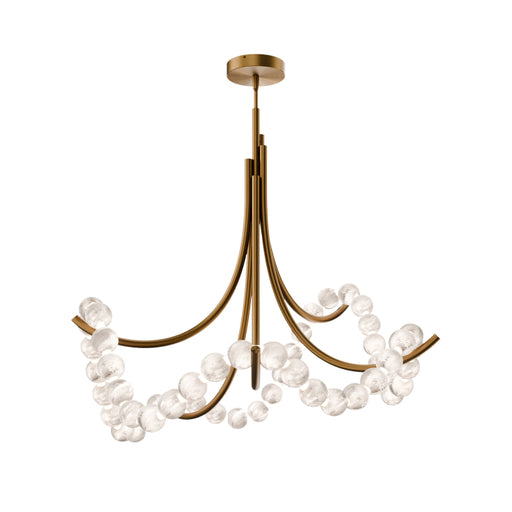 Modern Forms FM-50437 Parel 37" LED Flush Mount - Aged Brass