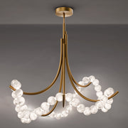 Modern Forms FM-50437 Parel 37" LED Flush Mount - Aged Brass