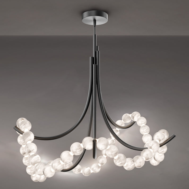 Modern Forms FM-50437 Parel 37" LED Flush Mount - Antique Nickel