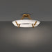 Modern Forms FM-54519 Copa 1-lt 19" LED Flush Mount - Aged Brass