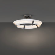 Modern Forms FM-54519 Copa 1-lt 19" LED Flush Mount - Antique Nickel
