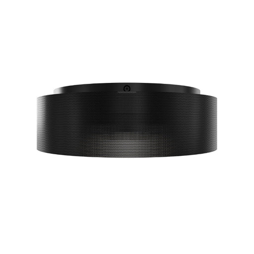 dweLED FM-57512 Grille 1-lt 12" LED Flush Mount - Black