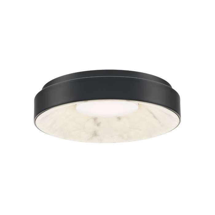 dweLED FM-97414 Crackle 1-lt 14" LED Flush Mount