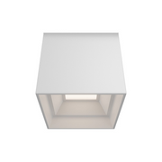 dweLED FM-W47203 Downtown 1-lt 4" LED Outdoor Ceiling Mount - White