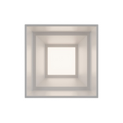 dweLED FM-W47203 Downtown 1-lt 4" LED Outdoor Ceiling Mount - White
