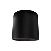 dweLED FM-W47204 Downtown 1-lt 4" LED Outdoor Ceiling Mount - Black