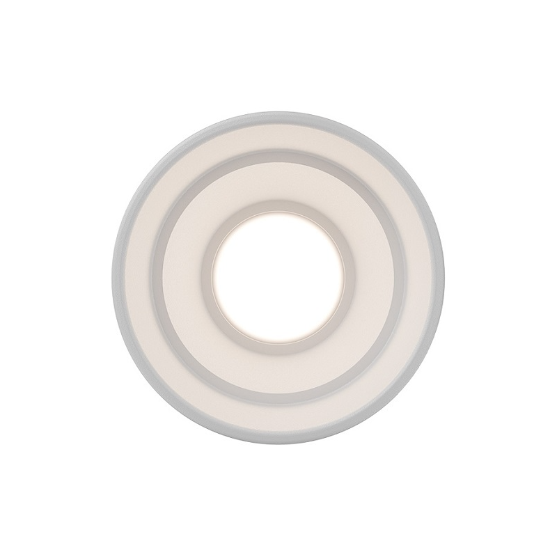 dweLED FM-W47204 Downtown 1-lt 4" LED Outdoor Ceiling Mount - White