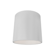 dweLED FM-W47204 Downtown 1-lt 4" LED Outdoor Ceiling Mount - White