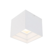 dweLED FM-W47203 Downtown 1-lt 4" LED Outdoor Ceiling Mount - White
