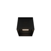 Modern Forms FM-W62204 Kube 5" LED Outdoor Flush Mount - Black