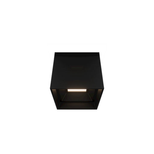 Modern Forms FM-W62204 Kube 5" LED Outdoor Flush Mount - Black