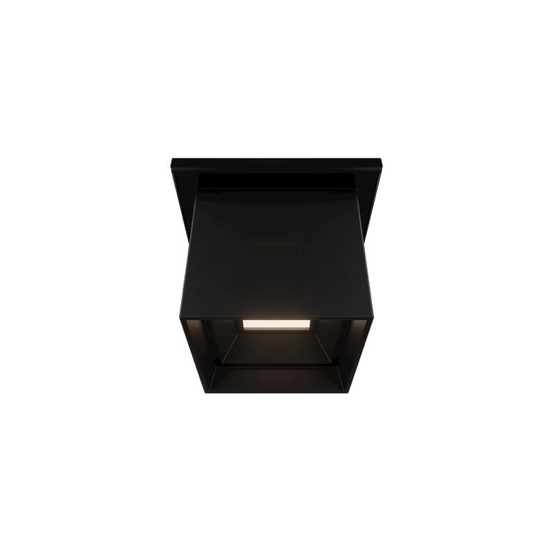 Modern Forms FM-W62204 Kube 5" LED Outdoor Flush Mount - Black