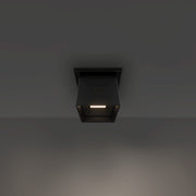 Modern Forms FM-W62204 Kube 5" LED Outdoor Flush Mount - Black