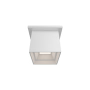 Modern Forms FM-W62204 Kube 5" LED Outdoor Flush Mount - White