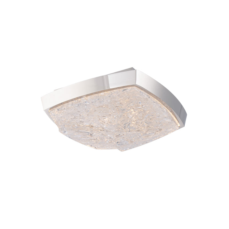 Modern Forms FM238611 Kenji 1-lt 11" LED Flush Mount - Polished Nickel