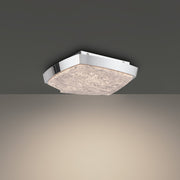 Modern Forms FM238611 Kenji 1-lt 11" LED Flush Mount - Polished Nickel