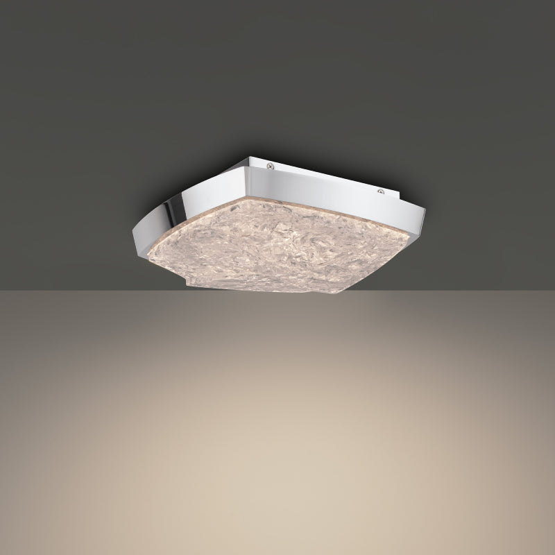 Modern Forms FM238611 Kenji 1-lt 11" LED Flush Mount - Polished Nickel