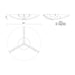 Kuzco FM64215 Tachi 1-lt 15" LED Flush Mount